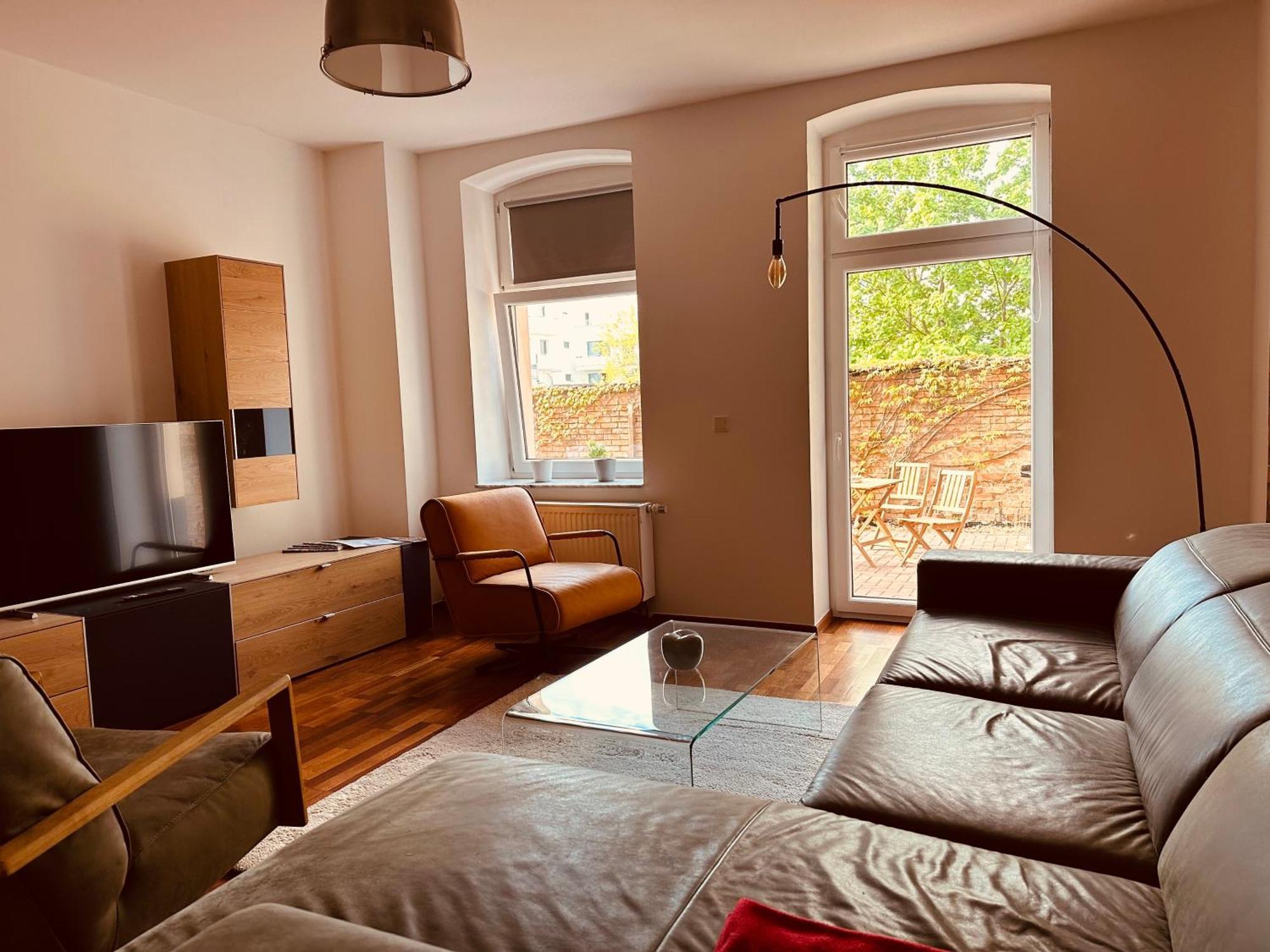 Moderne Wohnung In Eberswalde Extérieur photo