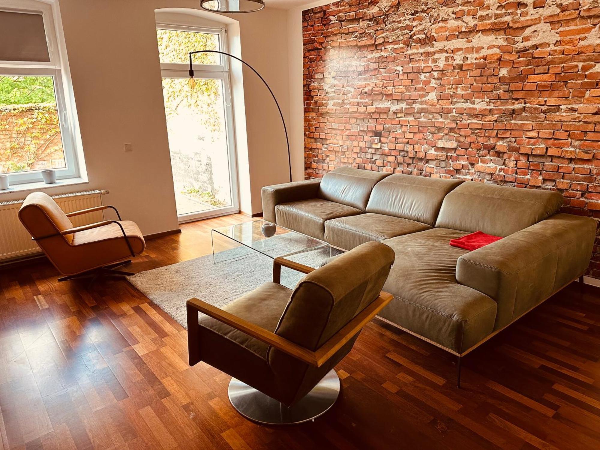 Moderne Wohnung In Eberswalde Extérieur photo